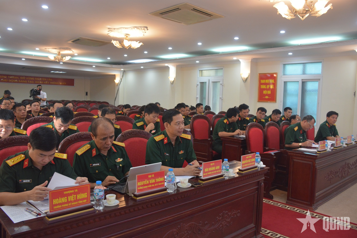 Cục Pháp chế Bộ Quốc phòng tăng cường hoàn thiện thể chế, pháp luật